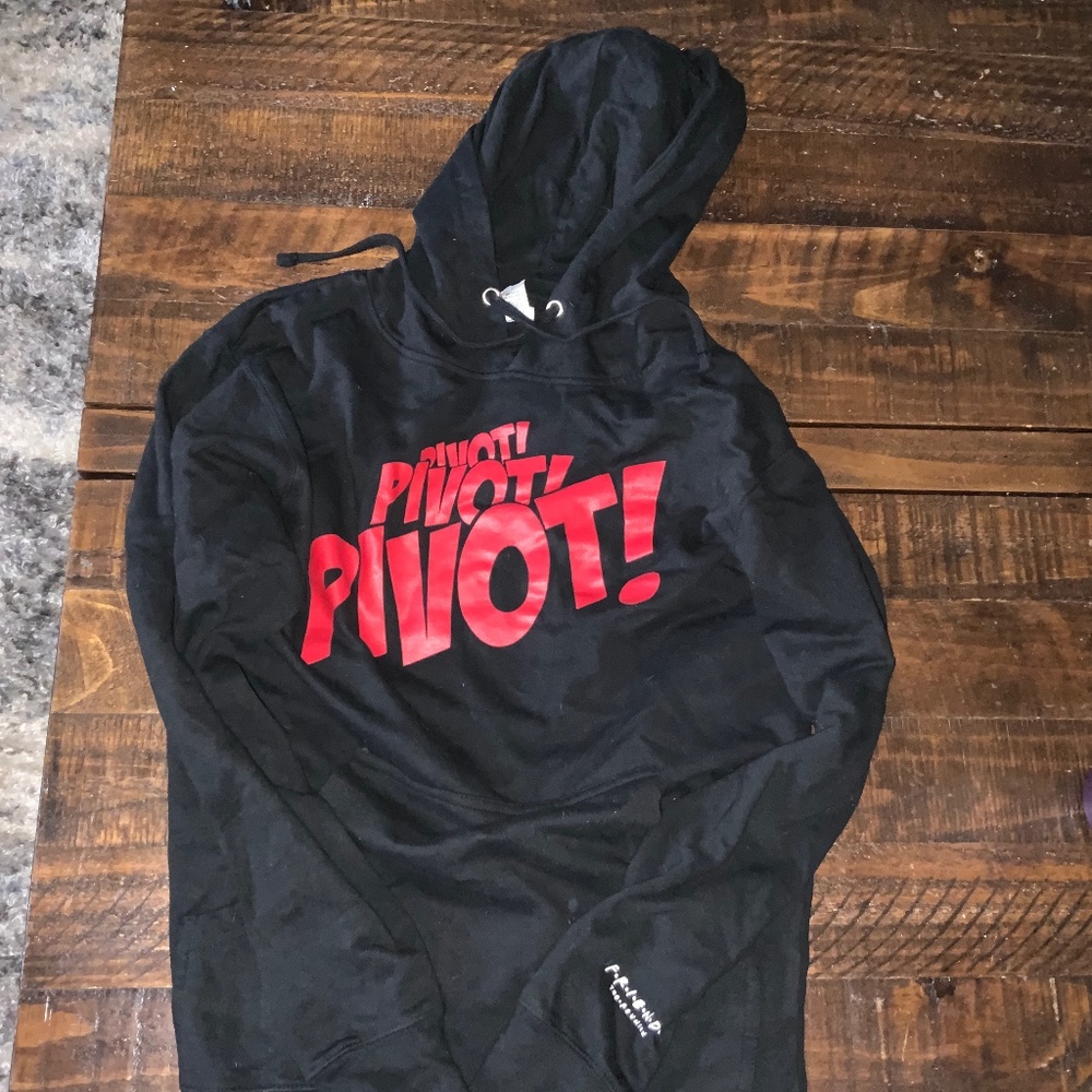 Friends “Pivot Pivot Pivot” Black Hoodie